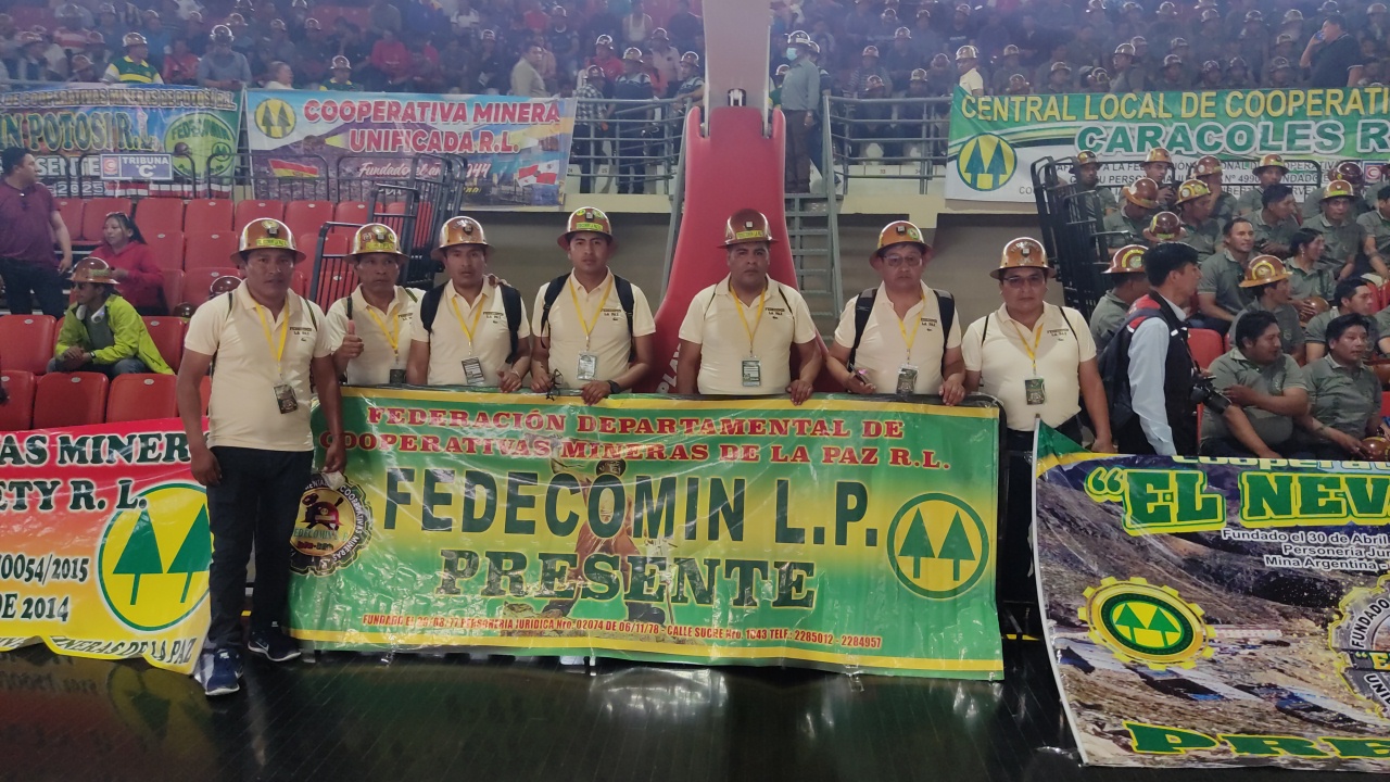 FEDECOMIN LA PAZ R.L. participó en el XXVII Congreso Nacional Ordinario de FENCOMIN R.L.