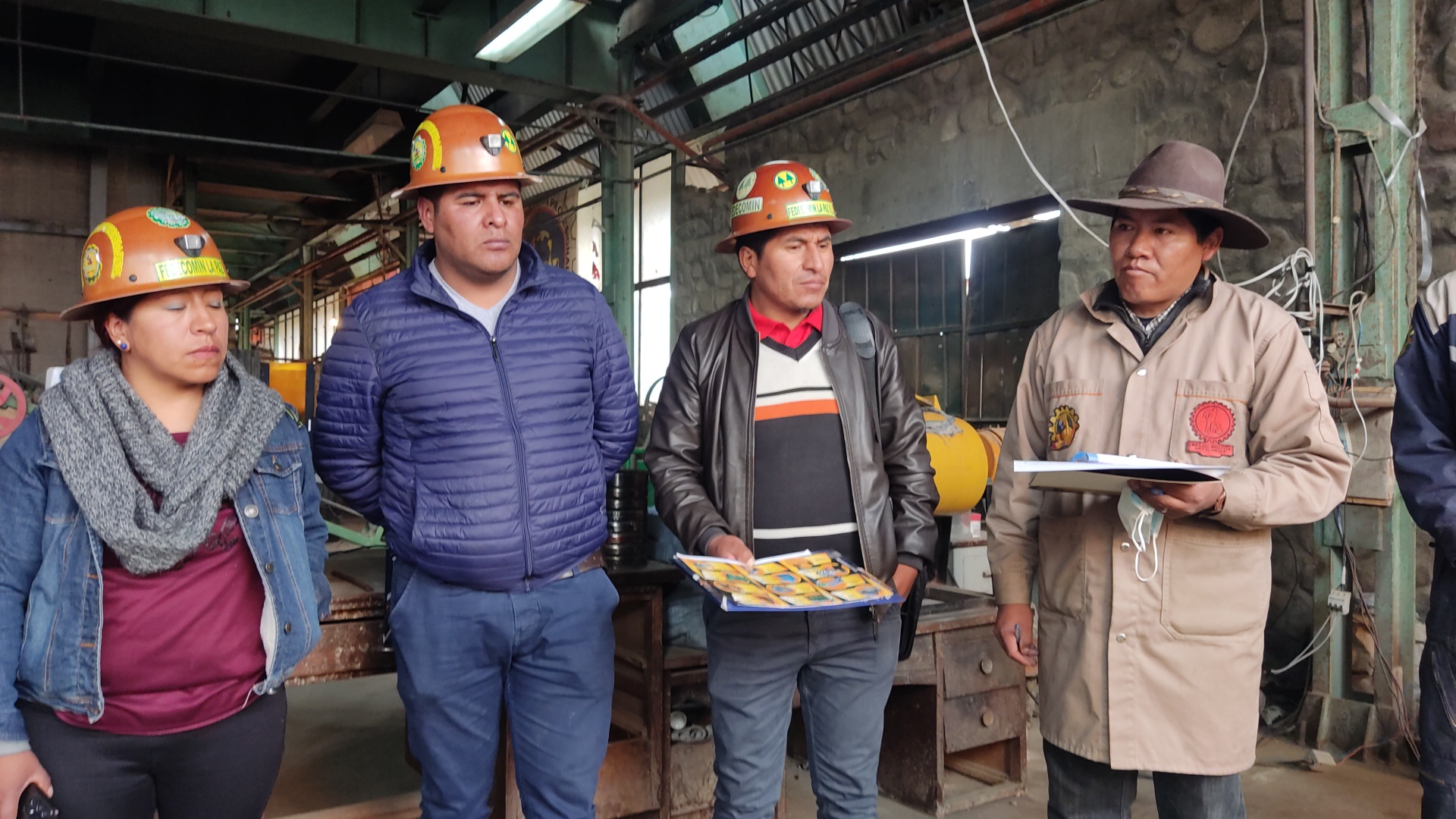 Taller de Recuperación de oro con la Cooperativa Minera «Bolsa Negra» R.L.