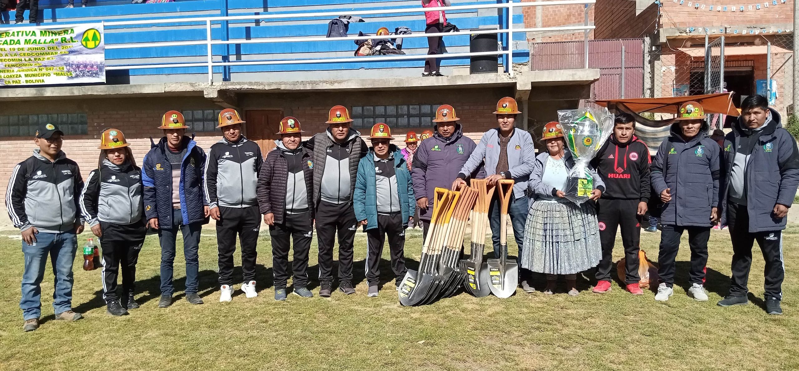 La Cooperativa Minera «Unificada Malla» R.L. realizó un campeonato relámpago