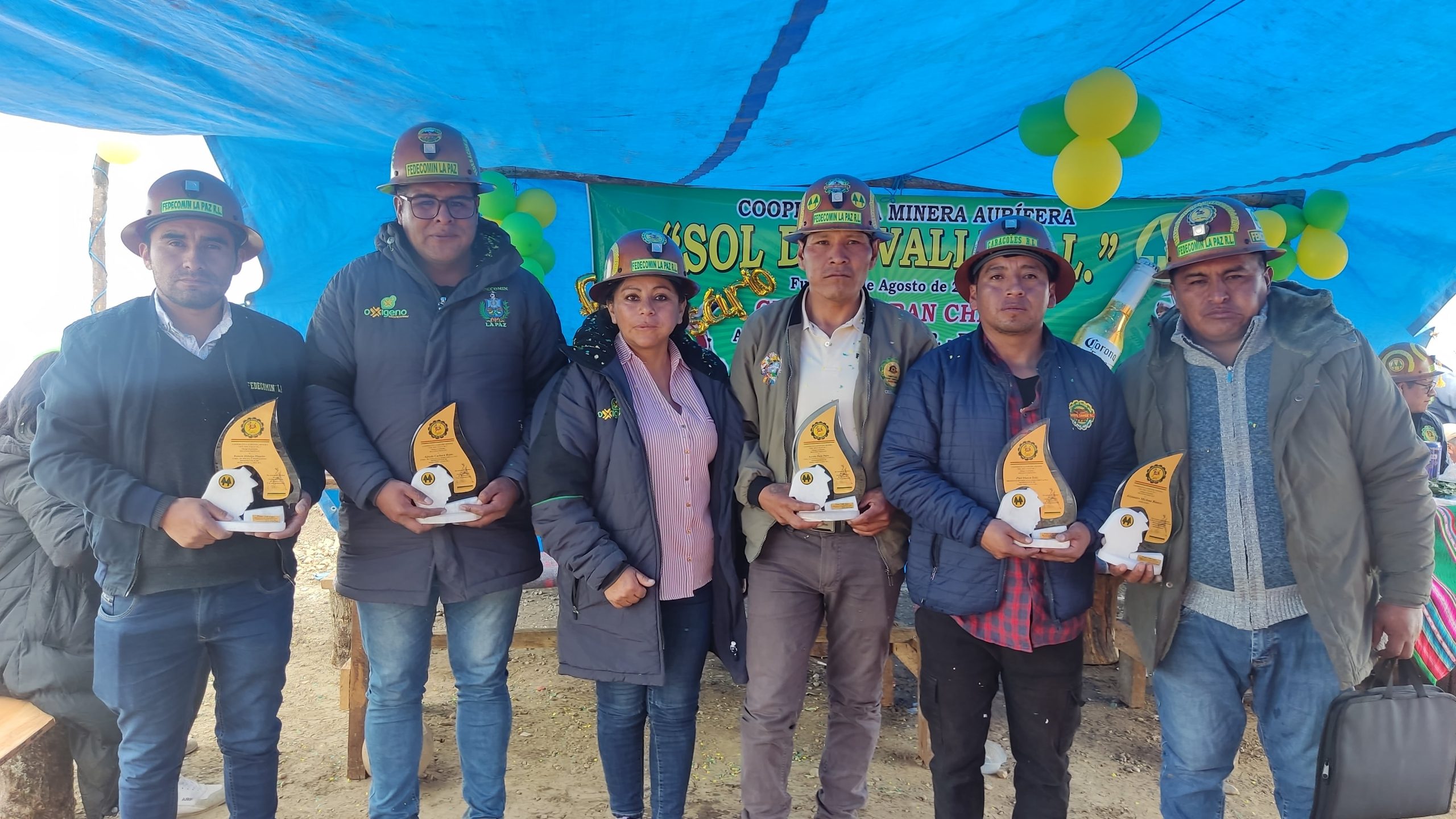 VII aniversario de la Cooperativa Minera Aurífera «Sol del Valle» R.L.