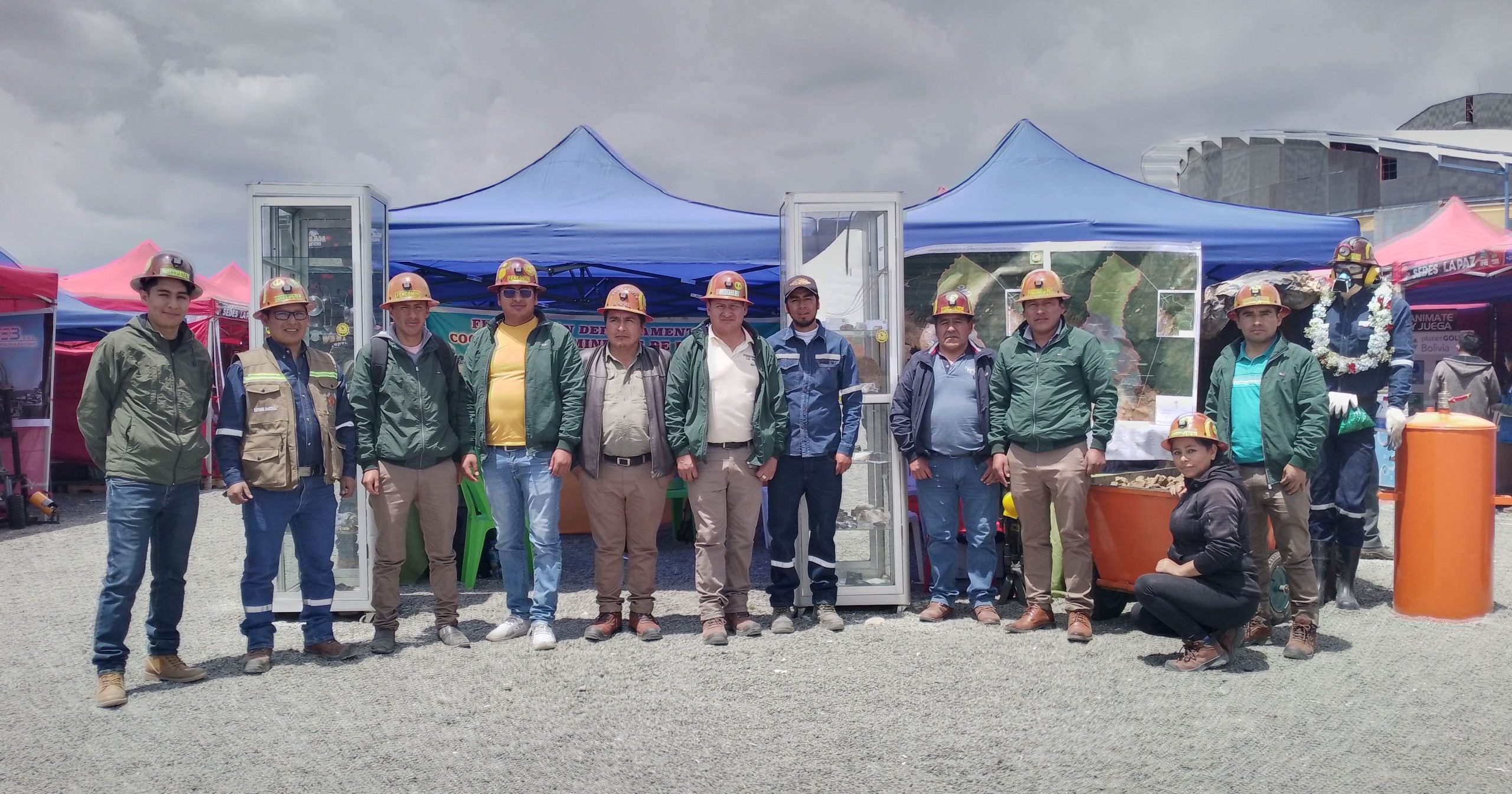 FEDECOMIN LA PAZ R.L. participó en la II Expoferia Minera Interdepartamental