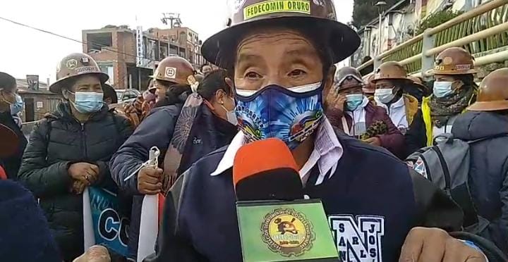 Mujeres Mineras Encabezan Marcha Por El Día Internacional De La Mujer